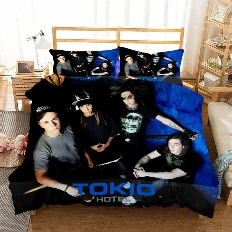 Rock band Tokio Hotel 3D NEW Duvet Cover Pillowcase Bedding Set Adult Boy Girl Bedroom Decoration Children Single Double Large
Rock band Tokio Hotel 3D NEW Duvet Cover Pillowcase Bedding Set Adult Boy Girl Bedroom Decoration Children Single Double Large