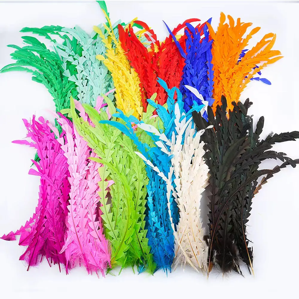 28-40cm Trimmed Rooster Tail Feathers Natural Chicken Feathers for Crafts Wedding Party Clothing Headdress Decoration
28-40cm Trimmed Rooster Tail Feathers Natural Chicken Feathers for Crafts Wedding Party Clothing Headdress Decoration