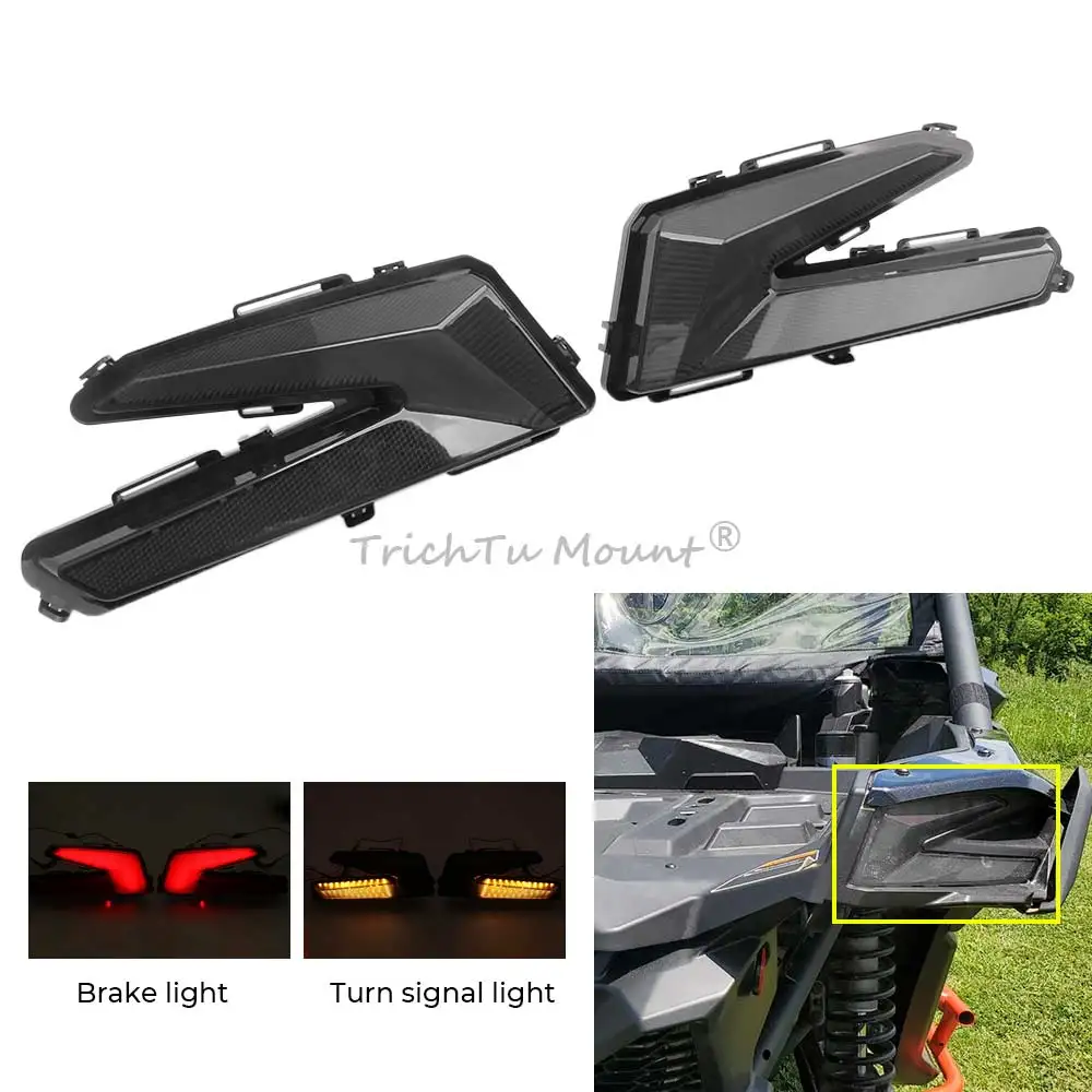 Светодиодный задний фонарь указателя поворота для Can-Am Maverick X3 Max Turbo R RR XDS XRS XMR XRC 2017-up UTV Аксессуары Стоп-сигнал
Светодиодный задний фонарь указателя поворота для Can-Am Maverick X3 Max Turbo R RR XDS XRS XMR XRC 2017-up UTV Аксессуары Стоп-сигнал