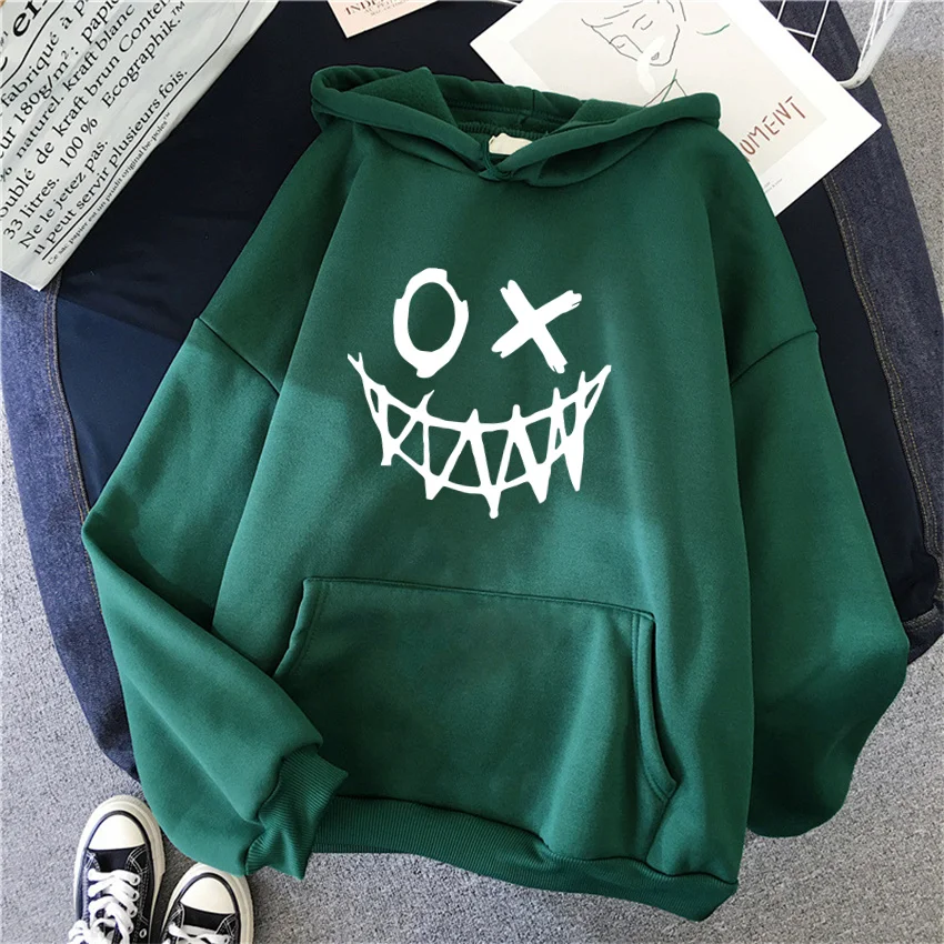 Autumn Conspiracy Smile Printed Hoodie Womens Sweatshirts Casual Pullover Women Hoodies Streetwear Oversized Unisex clothing
Autumn Conspiracy Smile Printed Hoodie Womens Sweatshirts Casual Pullover Women Hoodies Streetwear Oversized Unisex clothing