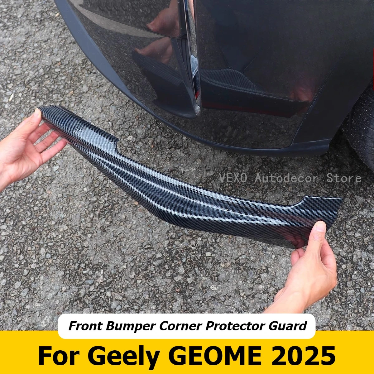 For Geely GEOME 2025 Car Front Bumper Strips Front Lip Spoiler Modification Front Protector Sticker Cover Exterior Accessories
For Geely GEOME 2025 Car Front Bumper Strips Front Lip Spoiler Modification Front Protector Sticker Cover Exterior Accessories