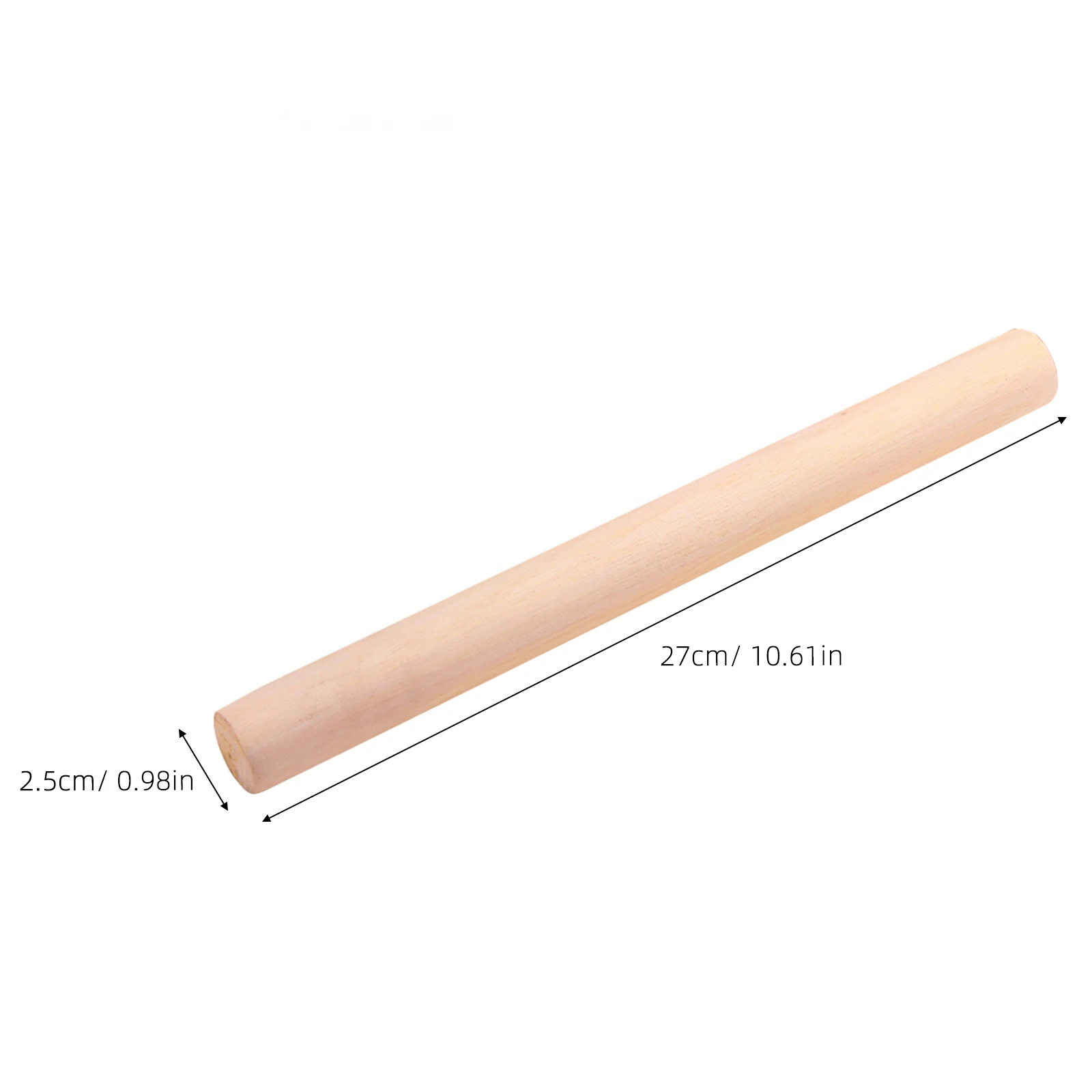 28Cm Wooden Rolling Pin Premium Solid Wood Non-Porous Smooth Surface for Fondant Pastry Dough Pie Crusts Baking Craft Clays
28Cm Wooden Rolling Pin Premium Solid Wood Non-Porous Smooth Surface for Fondant Pastry Dough Pie Crusts Baking Craft Clays