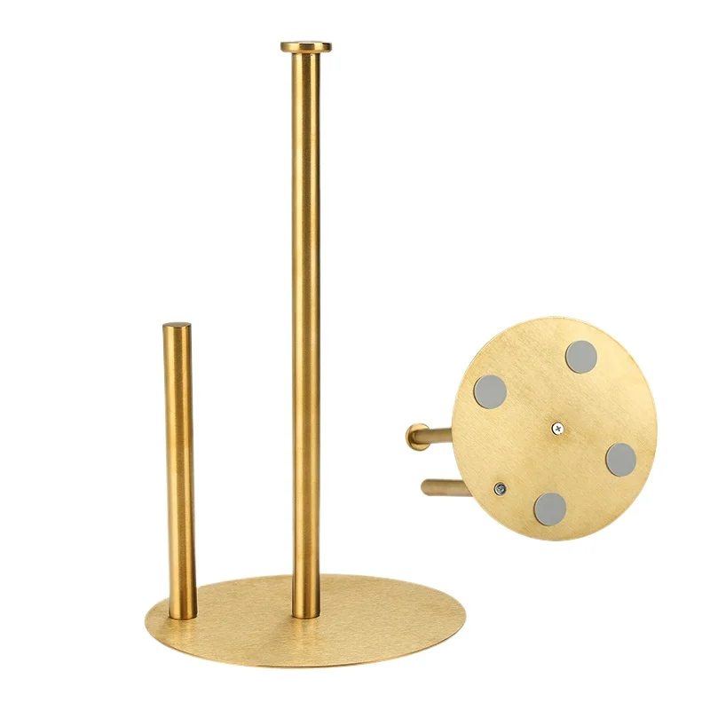 Stainless Steel Paper Towel Holder Vertical Countertop Tissue Stand Weighted Base No Drill Kitchen Bathroom Roll Paper Rack
Stainless Steel Paper Towel Holder Vertical Countertop Tissue Stand Weighted Base No Drill Kitchen Bathroom Roll Paper Rack