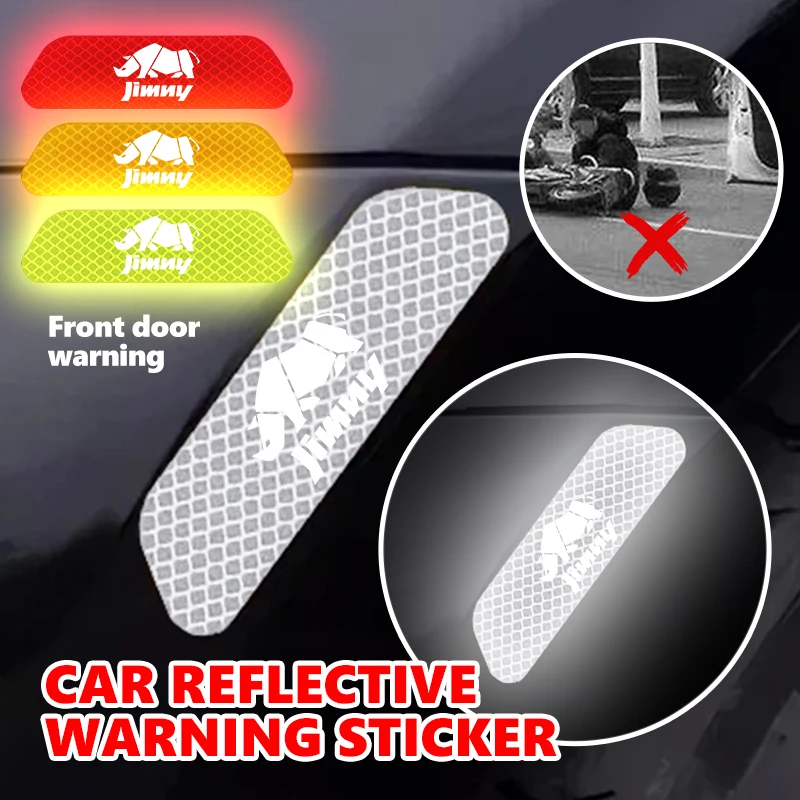 Car Door Stickers DIY Reflective Tape Warning Mark Auto Decoration For Suzuki Jimny Grand Vitara Swift Kizashi SX4 Ignis S-Cross
Car Door Stickers DIY Reflective Tape Warning Mark Auto Decoration For Suzuki Jimny Grand Vitara Swift Kizashi SX4 Ignis S-Cross