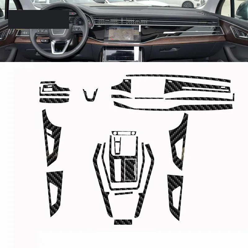 For Audi Q7 Q8 4M 2019-2023 Car interior carbon fibre Film 5D PET Center console Anti scratch resist film Accessories refit Film
For Audi Q7 Q8 4M 2019-2023 Car interior carbon fibre Film 5D PET Center console Anti scratch resist film Accessories refit Film