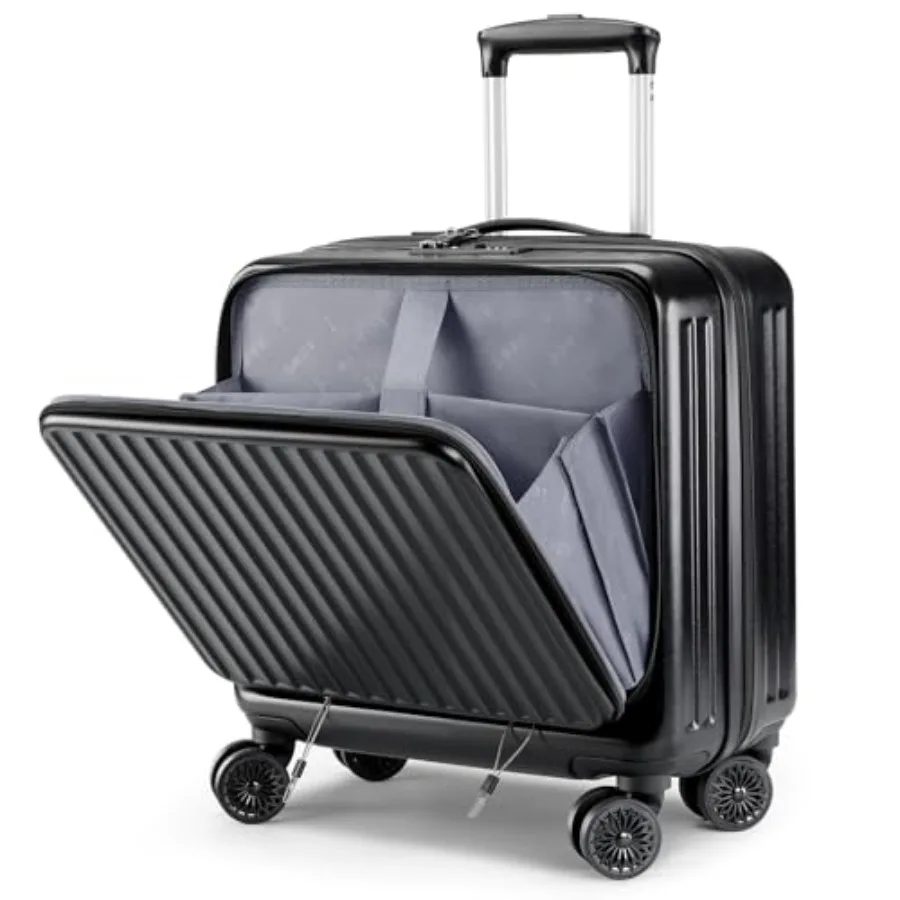 16 Inch Small Carry on Luggage with Wheels, Airline Approved Hard Shell Suitcase with TSA Lock Front Pocket for Travel for Wome
16 Inch Small Carry on Luggage with Wheels, Airline Approved Hard Shell Suitcase with TSA Lock Front Pocket for Travel for Wome