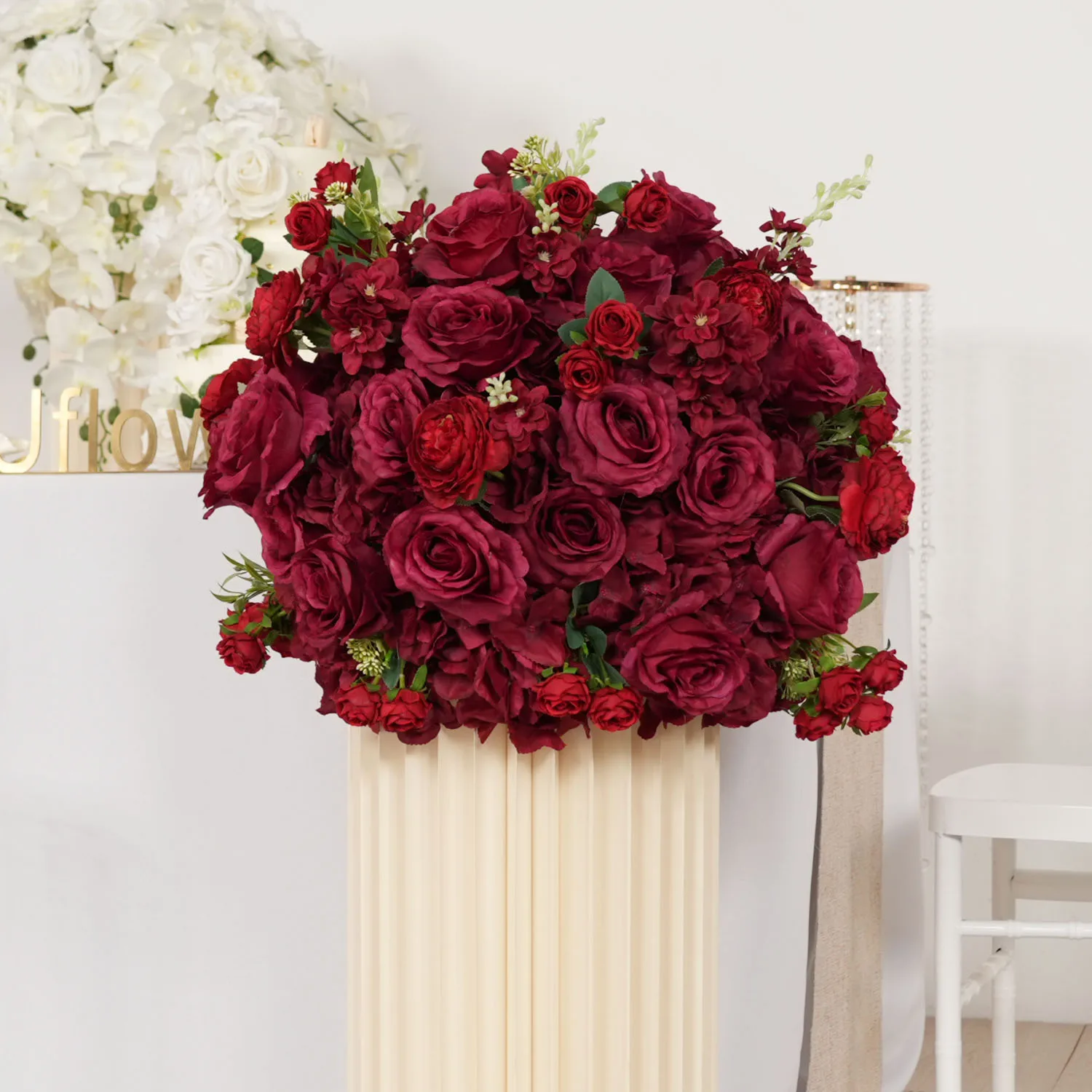 Uflower Artificial Flower Ball Wedding Backdrop Decoration Table Centerpiece Road Leading Flower Floral Arrangement Event Props
Uflower Artificial Flower Ball Wedding Backdrop Decoration Table Centerpiece Road Leading Flower Floral Arrangement Event Props