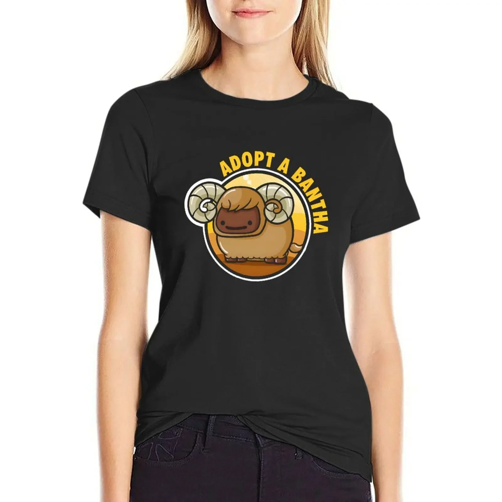 Adopt A Bantha Funny Bantha Lover T-Shirt plain animal print animal print shirt for girls anime Women tops
Adopt A Bantha Funny Bantha Lover T-Shirt plain animal print animal print shirt for girls anime Women tops
