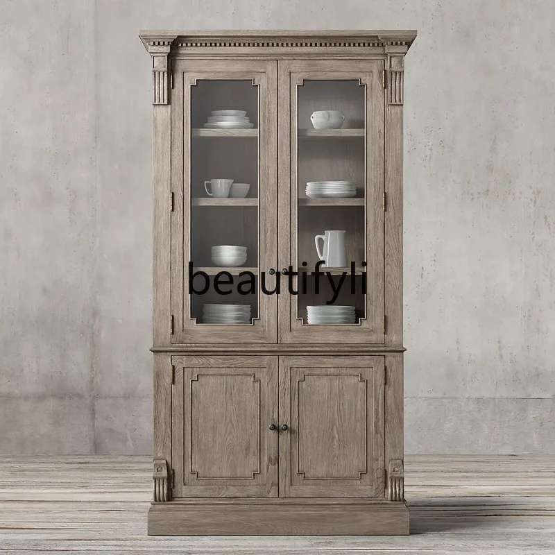 American Style Bookcase Study Furniture Living Room European Style Bedroom Vintage Storage Rack Floor Standing Against Wall
American Style Bookcase Study Furniture Living Room European Style Bedroom Vintage Storage Rack Floor Standing Against Wall