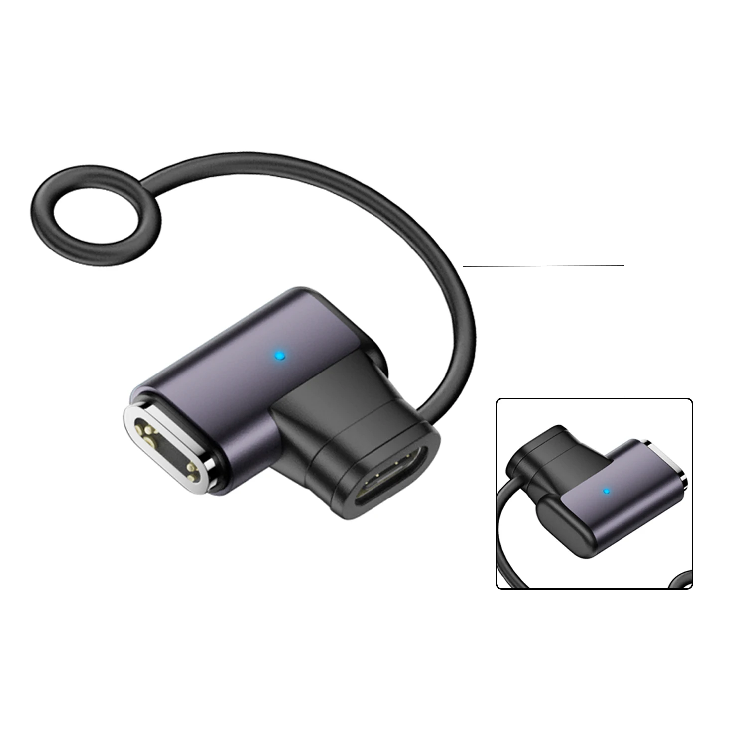 90 Degree Magnetic USB Type C Charging Adapter for Imoo Kids Smartwatch Z6A Z65 Z10/9/8/8A/7/7A/7S/6Pro with Anti-Lost Lanyard
90 Degree Magnetic USB Type C Charging Adapter for Imoo Kids Smartwatch Z6A Z65 Z10/9/8/8A/7/7A/7S/6Pro with Anti-Lost Lanyard