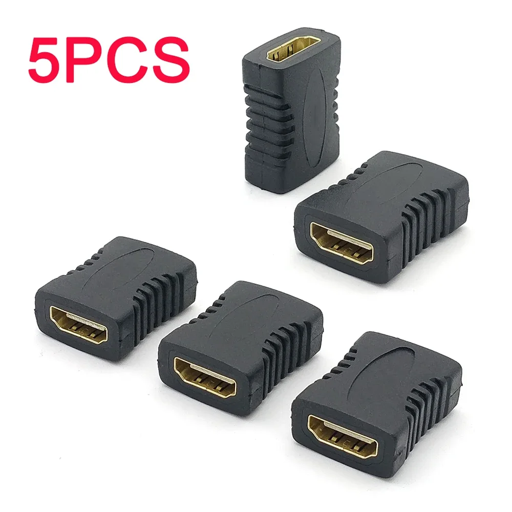 5pcs HDMI-compatible Extender Connector Coupler Adapter Extender Female To Female Joiner For Laptop TV Television 1080P 4K*2K 3D
5pcs HDMI-compatible Extender Connector Coupler Adapter Extender Female To Female Joiner For Laptop TV Television 1080P 4K*2K 3D