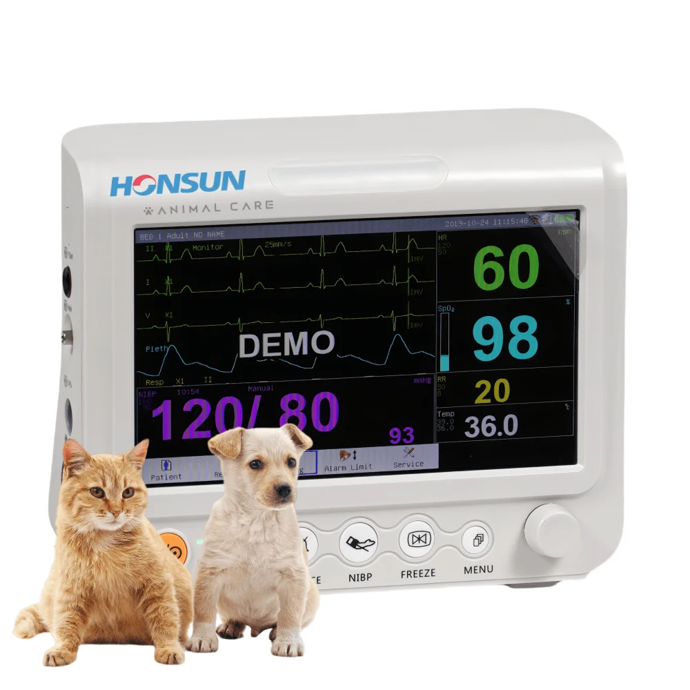 Veterinary Equipment Veterinary Patient Monitor Multiparameter ICU Machine Veterinary Clinic Hospital for Animal Pet Dog Cat
Veterinary Equipment Veterinary Patient Monitor Multiparameter ICU Machine Veterinary Clinic Hospital for Animal Pet Dog Cat