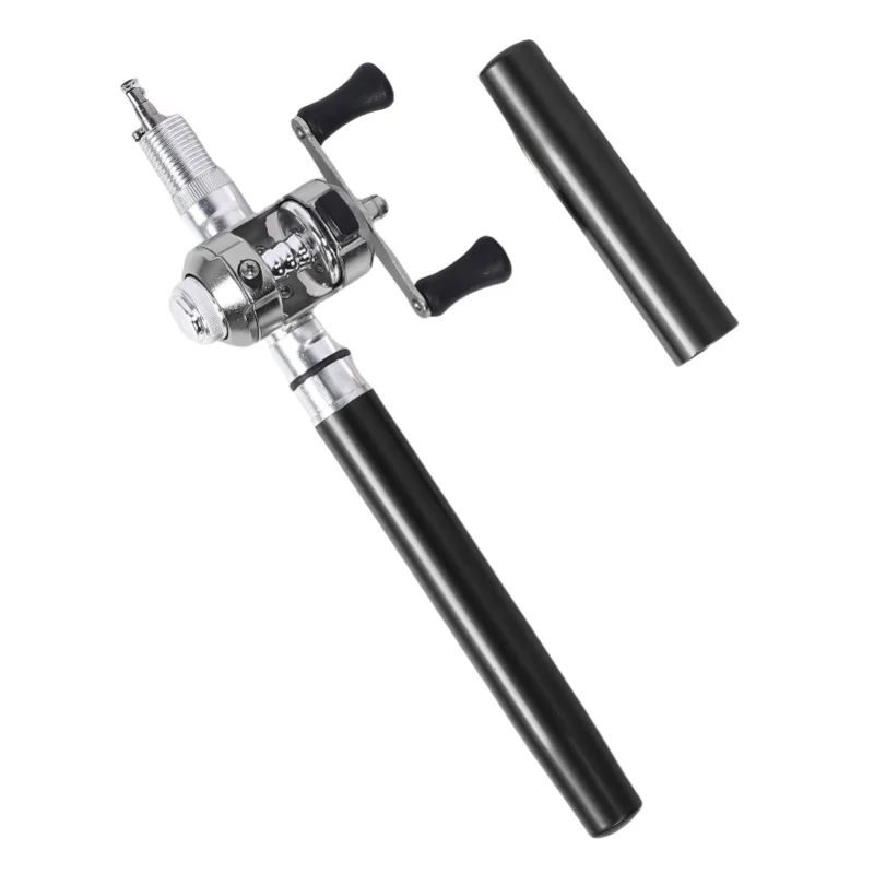 Fishing Rod Reel Combo Mini Pen Portable Pocket Telescopic Lightweight Fiberglass Fishing Rod Pen For River Lake Black
Fishing Rod Reel Combo Mini Pen Portable Pocket Telescopic Lightweight Fiberglass Fishing Rod Pen For River Lake Black