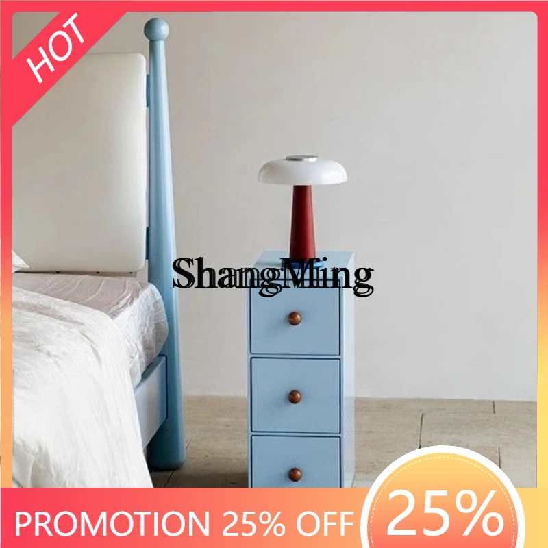 FG dopamine solid wood bedside table/very narrow small bedroom space saving creative with multi-layer drawers cabinet
FG dopamine solid wood bedside table/very narrow small bedroom space saving creative with multi-layer drawers cabinet