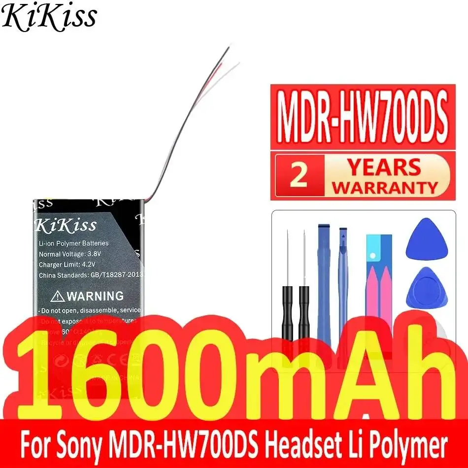 Headset Battery Lightweight For Sony Mdr-HW700DS 1600mAh
Headset Battery Lightweight For Sony Mdr-HW700DS 1600mAh