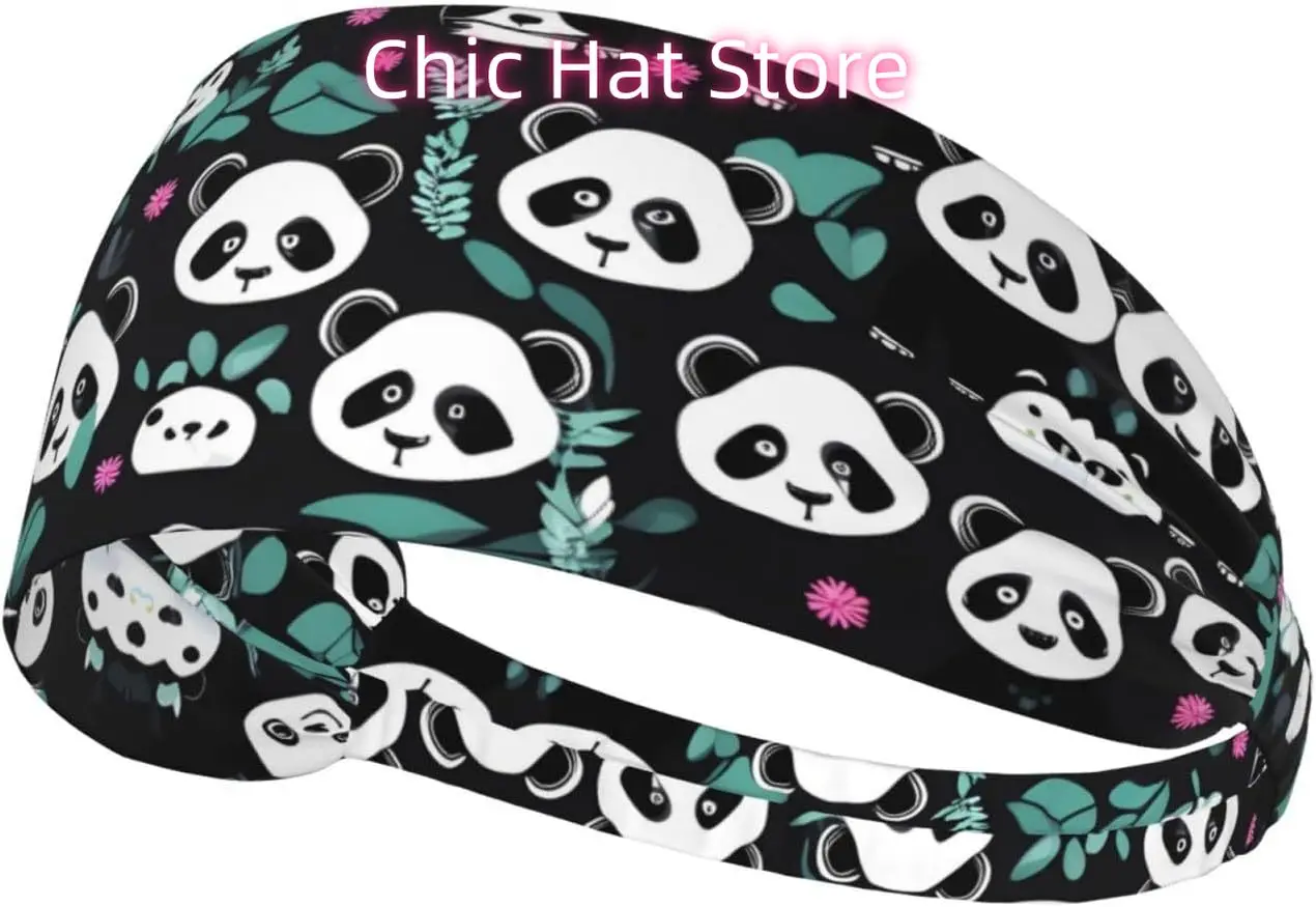 Panda Cute face Elastic Exercise Headband, Fitness Exercise Yoga Cycling Headband, Outdoor Sports Elastic Sweat-Absorbing Headba
Panda Cute face Elastic Exercise Headband, Fitness Exercise Yoga Cycling Headband, Outdoor Sports Elastic Sweat-Absorbing Headba