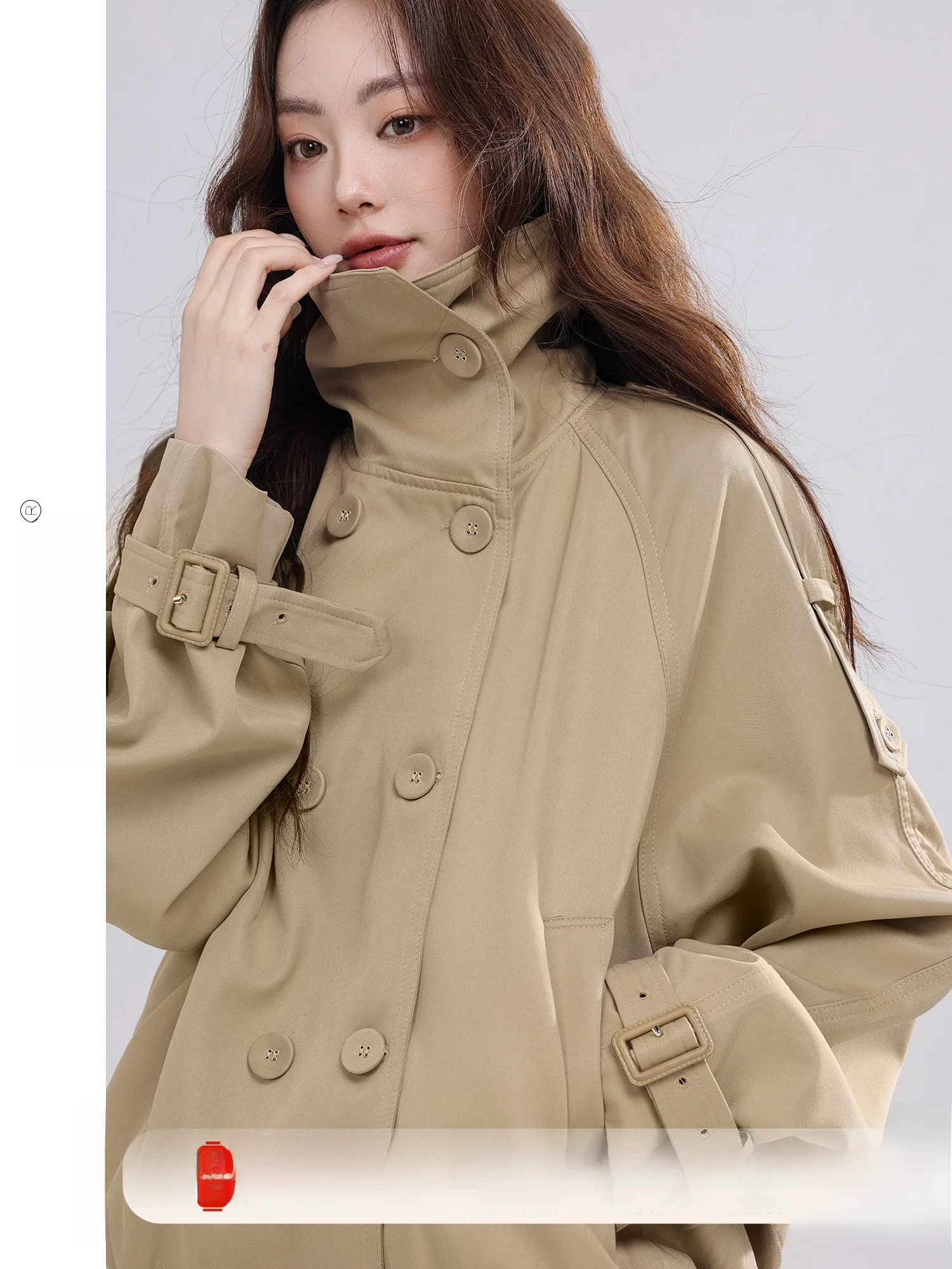 London Interval ort High Collar Women's Coat Autumn New Sle Korean Version Loose Fit Long Sve Pure Color Commute Wear
London Interval ort High Collar Women's Coat Autumn New Sle Korean Version Loose Fit Long Sve Pure Color Commute Wear