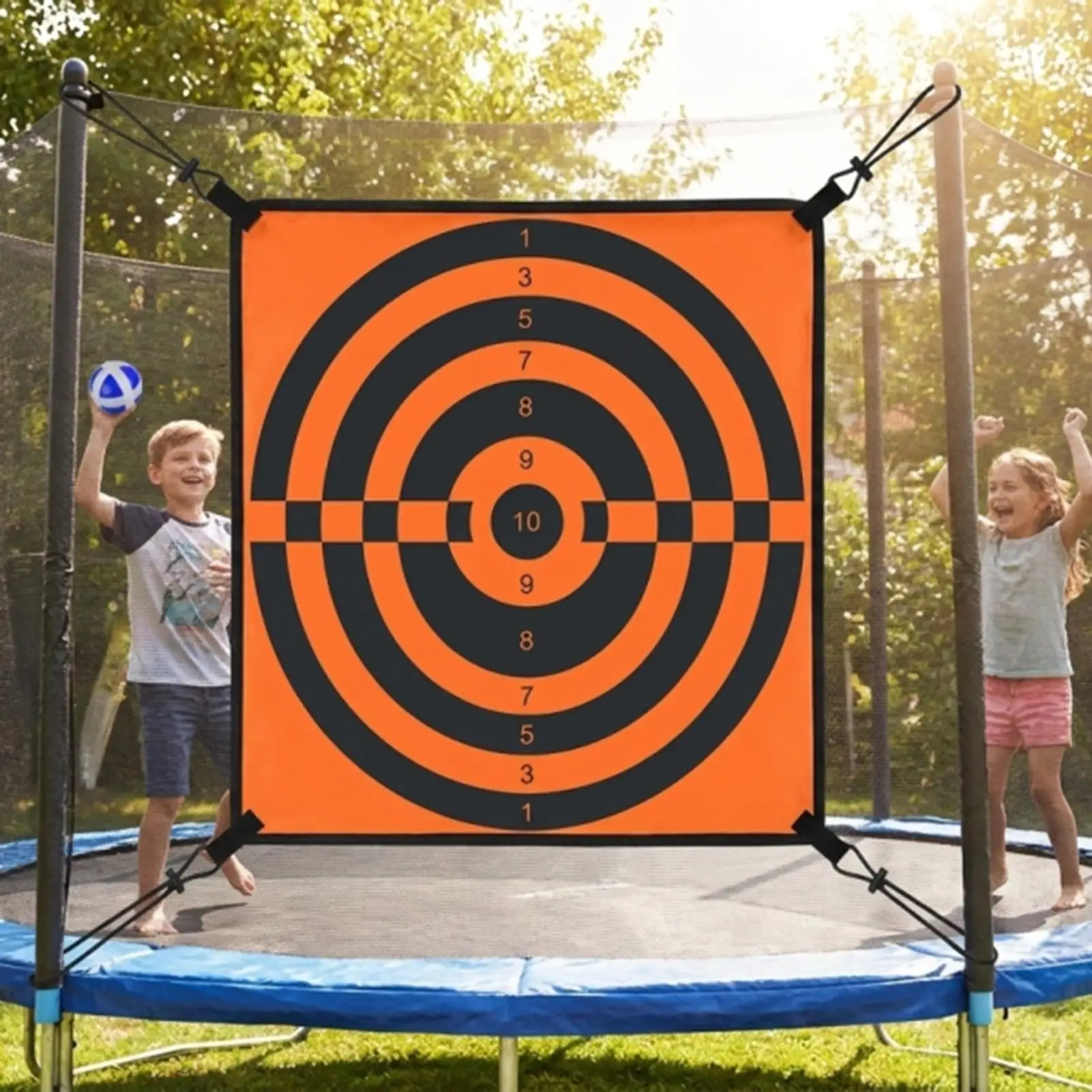 Trampoline Dart Board Game Fun Interactive Attachments Kids Trampoline Accessories For Home Indoor Outdoor Garden Park Wall
Trampoline Dart Board Game Fun Interactive Attachments Kids Trampoline Accessories For Home Indoor Outdoor Garden Park Wall