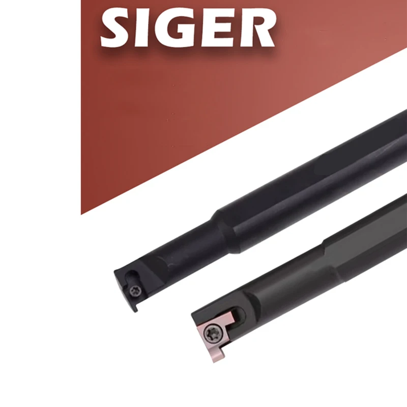 SIGER SIGER0808A 1010B 1212B 1412C CNC Internal Grooving Small Hole Lathe Tool Holder, for GER100 150 200 -A -B Mechanical Lathe
SIGER SIGER0808A 1010B 1212B 1412C CNC Internal Grooving Small Hole Lathe Tool Holder, for GER100 150 200 -A -B Mechanical Lathe