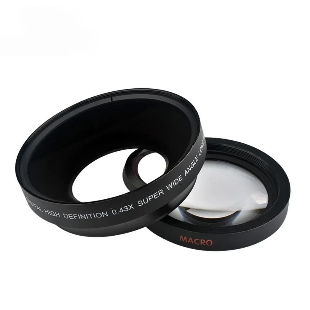 0.43x 67mm HD Super Wide Angle Additional Lens with Macro Portion Affiliated Lens for Cannon Nikon Camera Lens
0.43x 67mm HD Super Wide Angle Additional Lens with Macro Portion Affiliated Lens for Cannon Nikon Camera Lens