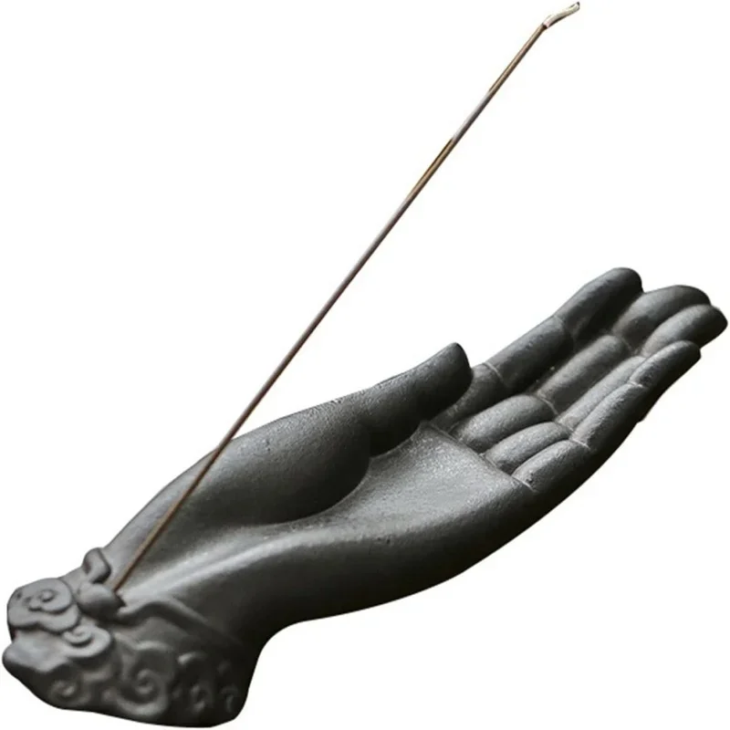 Ceramic Buddha Hand Incense Holders Incenses Holder Teahouse Office incense tray Sticks Censer Home Decoration
Ceramic Buddha Hand Incense Holders Incenses Holder Teahouse Office incense tray Sticks Censer Home Decoration