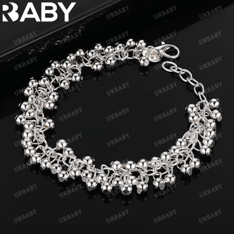 URBABY 925 Sterling Silver Grape Beads Bracelets For Women Anniversary Gift Popular Wild Fashion Party
URBABY 925 Sterling Silver Grape Beads Bracelets For Women Anniversary Gift Popular Wild Fashion Party