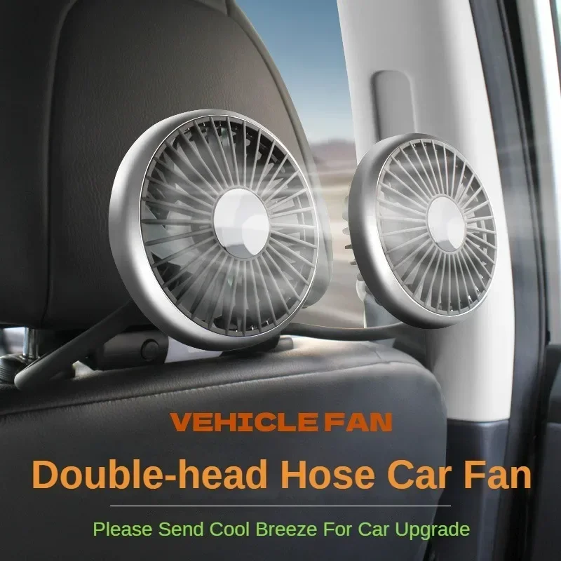 3-Speed Dual Head Car Clip Fan With Led Light 360° Rotatable Car Cooler Fan Low Noise Cooling Fans Electrical Appliances Amagi
3-Speed Dual Head Car Clip Fan With Led Light 360° Rotatable Car Cooler Fan Low Noise Cooling Fans Electrical Appliances Amagi