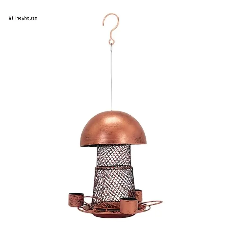 Bird Feeder Outdoor Hanging Bird Feeders Squirrels Proof Mushroom Bird Feeder for Wild Birds Yard Garden Dropship
Bird Feeder Outdoor Hanging Bird Feeders Squirrels Proof Mushroom Bird Feeder for Wild Birds Yard Garden Dropship