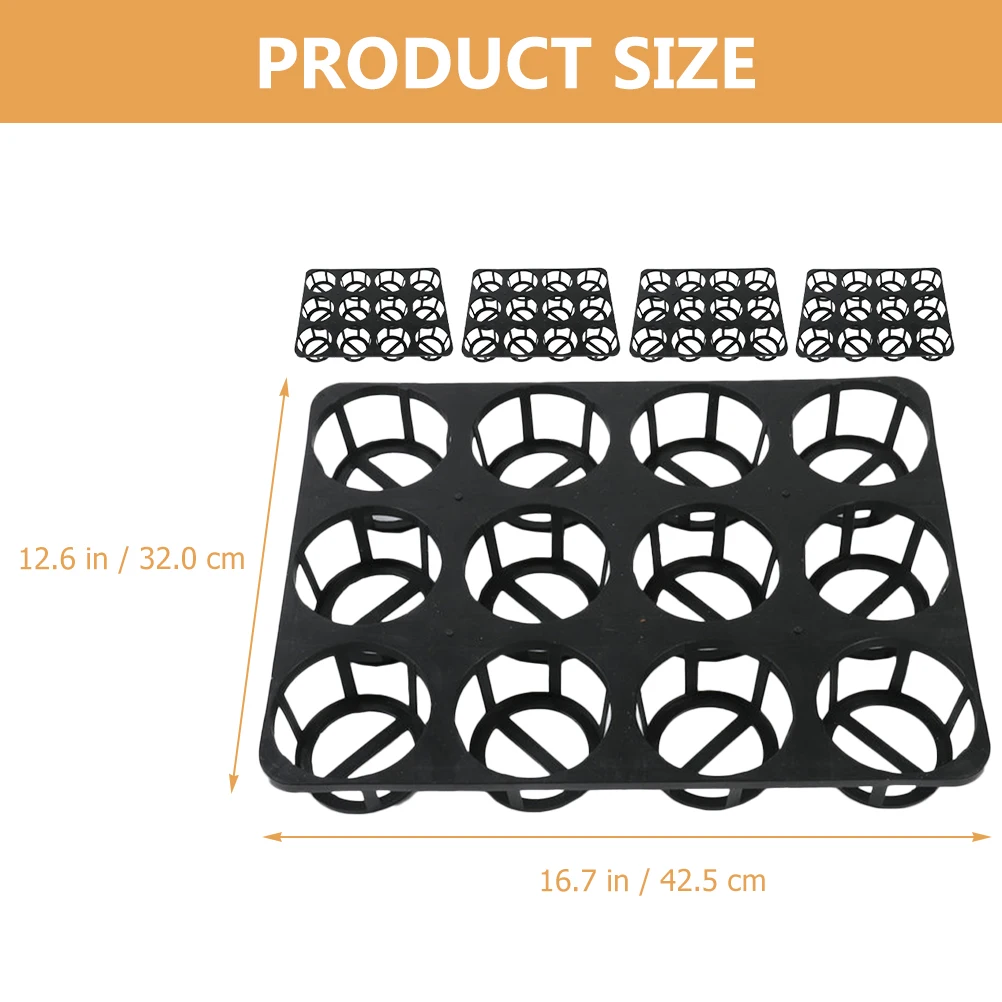 5pcs Plastic Flower Pot Trays Garden Germination Rack Nursery Storage Hole Design Durable Lightweight Easy Carry Greenhouse
5pcs Plastic Flower Pot Trays Garden Germination Rack Nursery Storage Hole Design Durable Lightweight Easy Carry Greenhouse