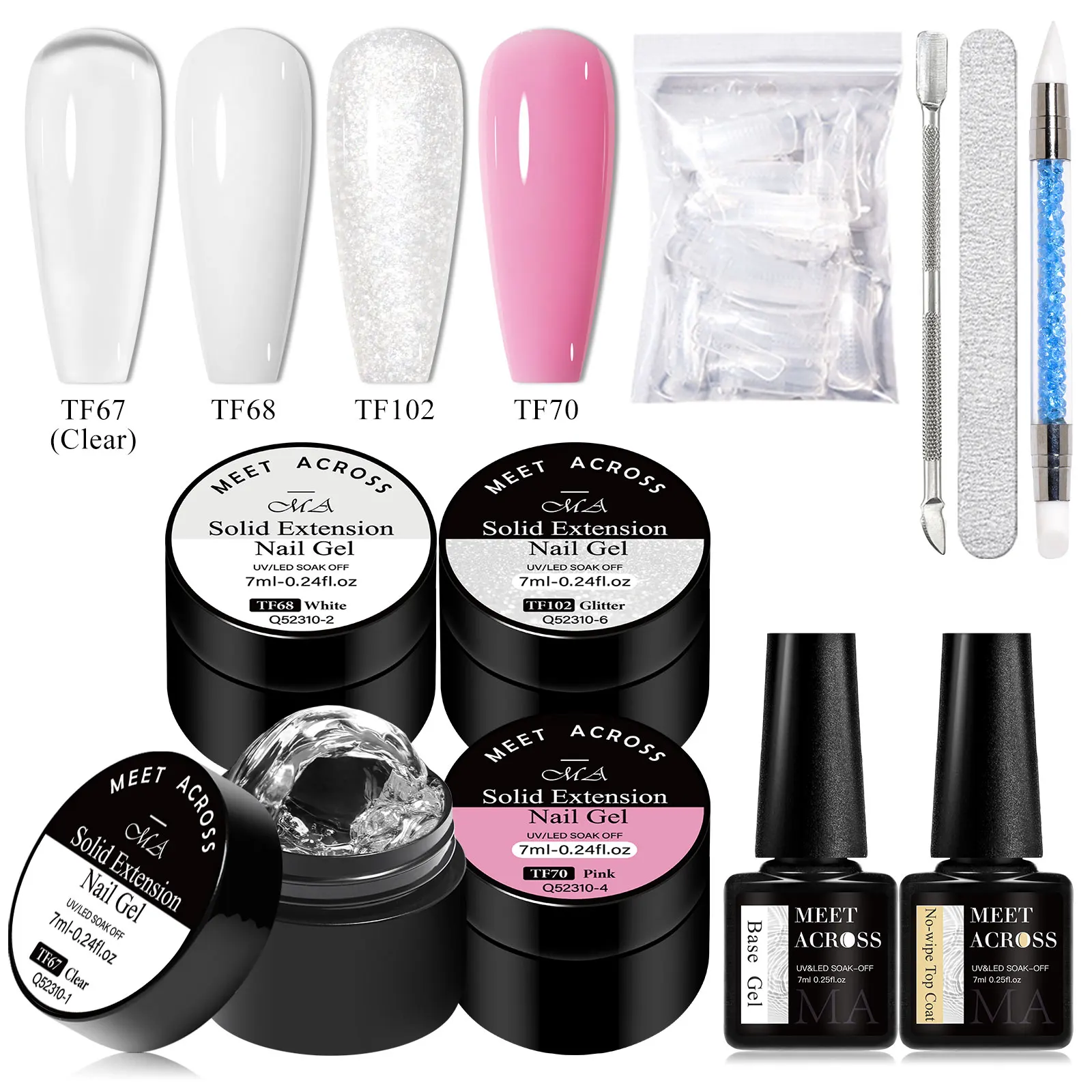 10 шт. прозрачный антипригарный набор гель-лаков для наращивания рук, 3D-формирование, скульптура, резьба по дизайну ногтей, твердый жесткий гель для накладных ногтей, сделай сам
10 шт. прозрачный антипригарный набор гель-лаков для наращивания рук, 3D-формирование, скульптура, резьба по дизайну ногтей, твердый жесткий гель для накладных ногтей, сделай сам