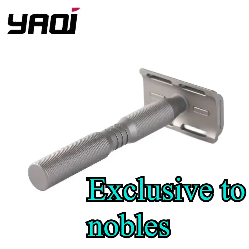 YAQI Beard Shaver YAQI Ghost Titanium Light Weight Safety Razor Beard shaver Collectibles Christmas Gift For Boyfriend
YAQI Beard Shaver YAQI Ghost Titanium Light Weight Safety Razor Beard shaver Collectibles Christmas Gift For Boyfriend