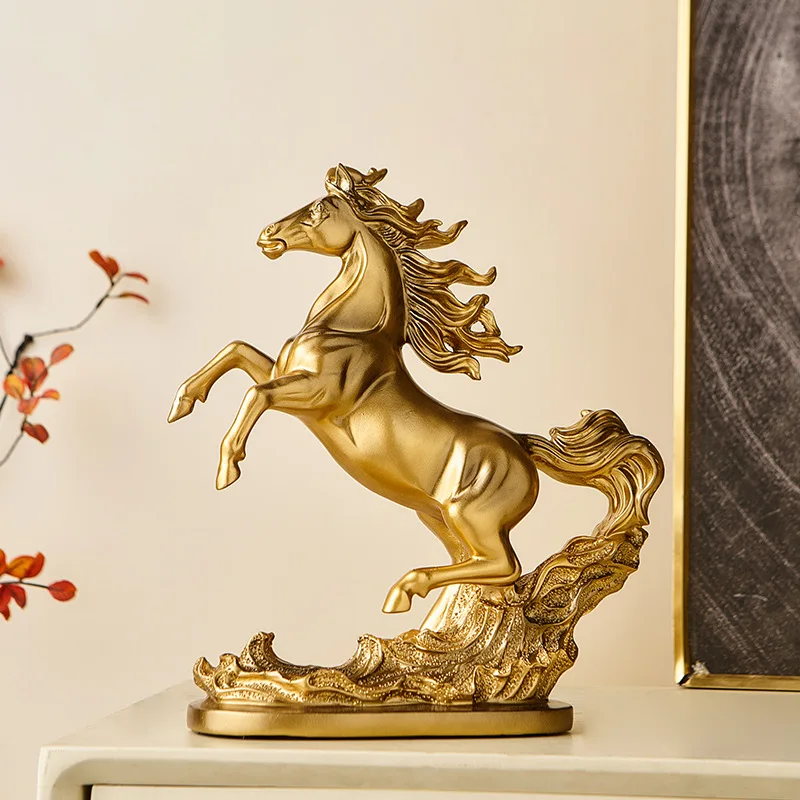 Ma Zhigong Decoration Home Resin Victory Horse Statue, Living Room, Cabinet, Office Desktop Decoration Animal Statue Sculpture
Ma Zhigong Decoration Home Resin Victory Horse Statue, Living Room, Cabinet, Office Desktop Decoration Animal Statue Sculpture