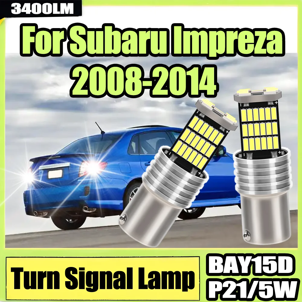 2PCS Super Bright 6000K Parking Light 1157 BAY15D P21/5W LED Turn Signal Lamp 3400LM Small Lights For Subaru Impreza 2008-2014
2PCS Super Bright 6000K Parking Light 1157 BAY15D P21/5W LED Turn Signal Lamp 3400LM Small Lights For Subaru Impreza 2008-2014
