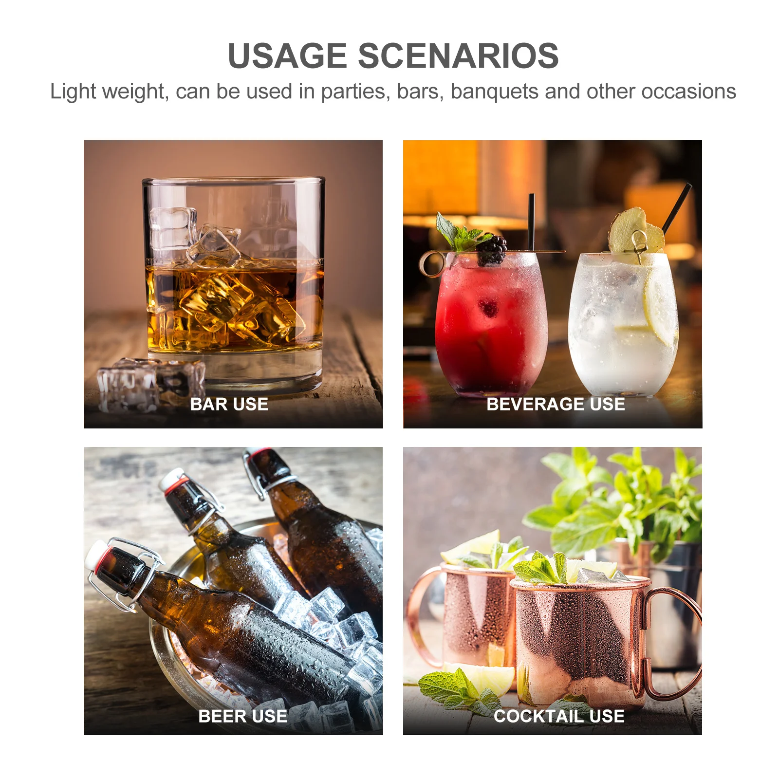 1Set Creative Acrylic Ice Bucket Bar Container Portable Ice Holder Multifunctional Clip Practical Home Ktv Party Banquet Use
1Set Creative Acrylic Ice Bucket Bar Container Portable Ice Holder Multifunctional Clip Practical Home Ktv Party Banquet Use