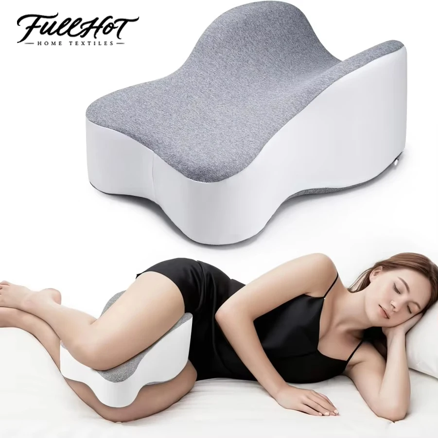 FULLHOT Memory Foam Leg & Knee Pillow for Side Sleeping, Between Legs Support for Sciatica, Back, Hips, Knees, Joints Discomfort
FULLHOT Memory Foam Leg & Knee Pillow for Side Sleeping, Between Legs Support for Sciatica, Back, Hips, Knees, Joints Discomfort