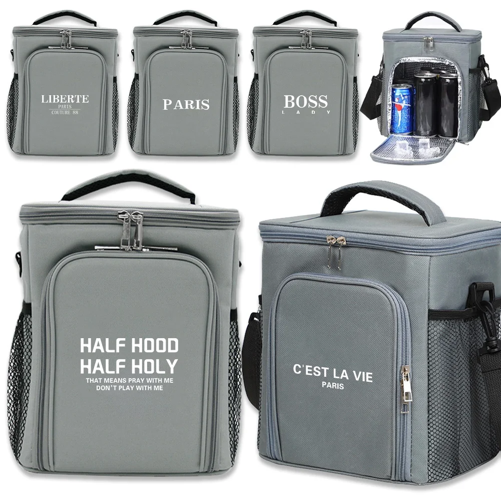 Ice Box Insulated Text Printing Series Large Capacity Picnic Bag Family Outdoor Activities Food Storage Refrigerated Bag
Ice Box Insulated Text Printing Series Large Capacity Picnic Bag Family Outdoor Activities Food Storage Refrigerated Bag