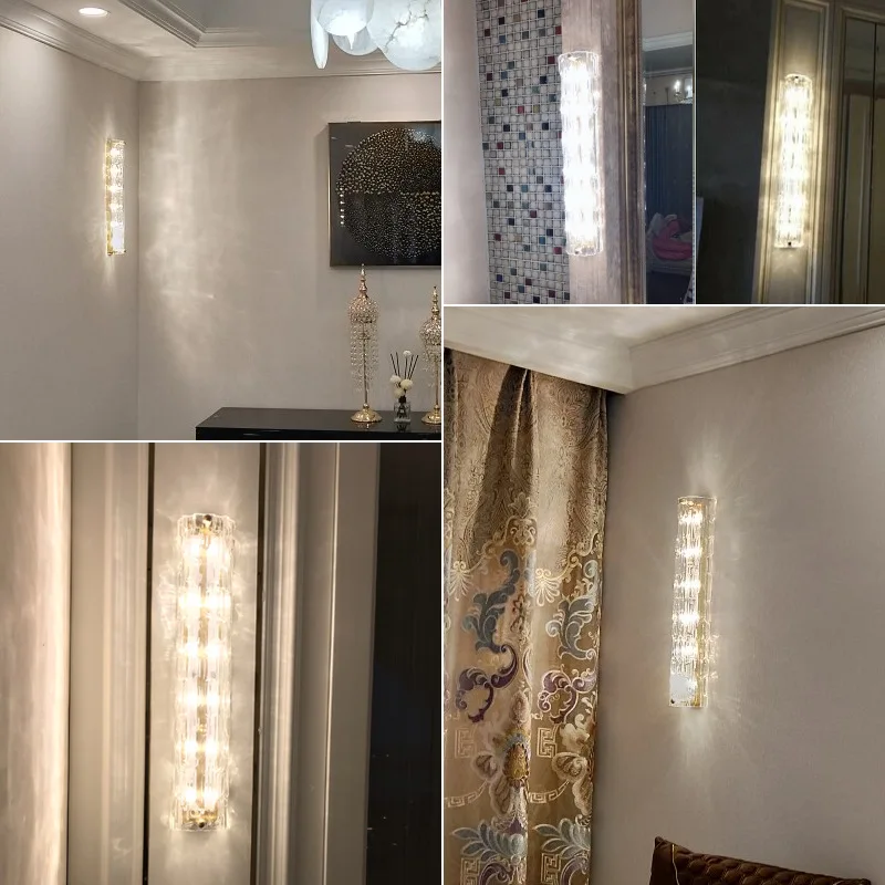 Postmodern Crystal Wall Lamp - Luxury Indoor Art Decor Light for Living Room, Staircase & Hallway Atmosphere Lighting
Postmodern Crystal Wall Lamp - Luxury Indoor Art Decor Light for Living Room, Staircase & Hallway Atmosphere Lighting
