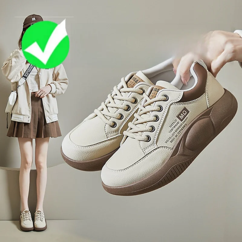 2025 New Style Korean Version Thick Bottom Casual Shoes Women's Sports Running Shoes Increased Height Leisure Sneakers
2025 New Style Korean Version Thick Bottom Casual Shoes Women's Sports Running Shoes Increased Height Leisure Sneakers