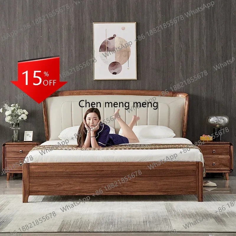 Q181 Service Nordic Queen Bed Double Platform Sleeping Footboard Modern Bedroom Frame Bed Solid Japanese Beliche Trendy Furnitur
Q181 Service Nordic Queen Bed Double Platform Sleeping Footboard Modern Bedroom Frame Bed Solid Japanese Beliche Trendy Furnitur