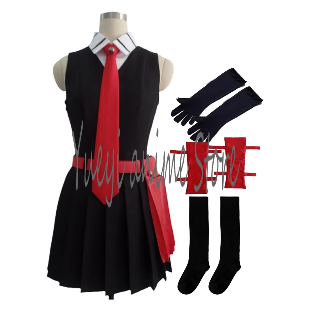Women's Cosplay Akame Costumes black sleeveless dress suit Halloween party Battle dress- -----customized
Women's Cosplay Akame Costumes black sleeveless dress suit Halloween party Battle dress- -----customized