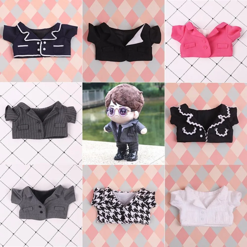 Для 20 см плюшевая кукла, одежда, костюм, жилет, нарядные аксессуары для кукол, вечерние игры для сидения, подарок на Рождество, день рождения, игрушки
Для 20 см плюшевая кукла, одежда, костюм, жилет, нарядные аксессуары для кукол, вечерние игры для сидения, подарок на Рождество, день рождения, игрушки