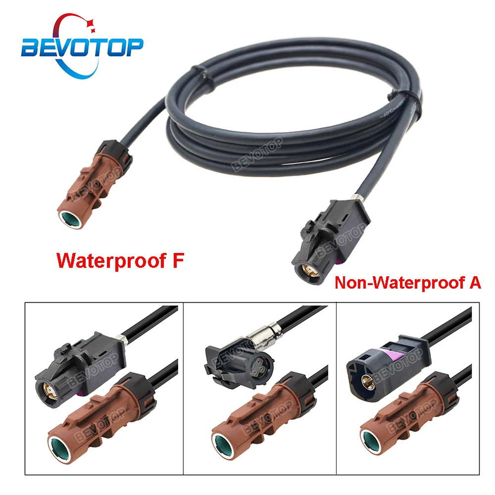 1PCS 4Pin Waterproof HSD F to Non-Waterproof HSD A Male / Female Connector Car Video Line HSD LVDS Cable Wire Harness BEVOTOP
1PCS 4Pin Waterproof HSD F to Non-Waterproof HSD A Male / Female Connector Car Video Line HSD LVDS Cable Wire Harness BEVOTOP