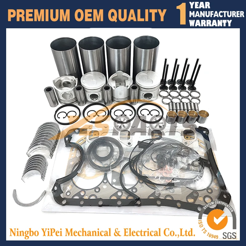 4JG2 STD Overhaul Rebuild Kit fits for Isuzu 4JG2 4JG2T Engine TCM For KOMATSU HYSTER
4JG2 STD Overhaul Rebuild Kit fits for Isuzu 4JG2 4JG2T Engine TCM For KOMATSU HYSTER