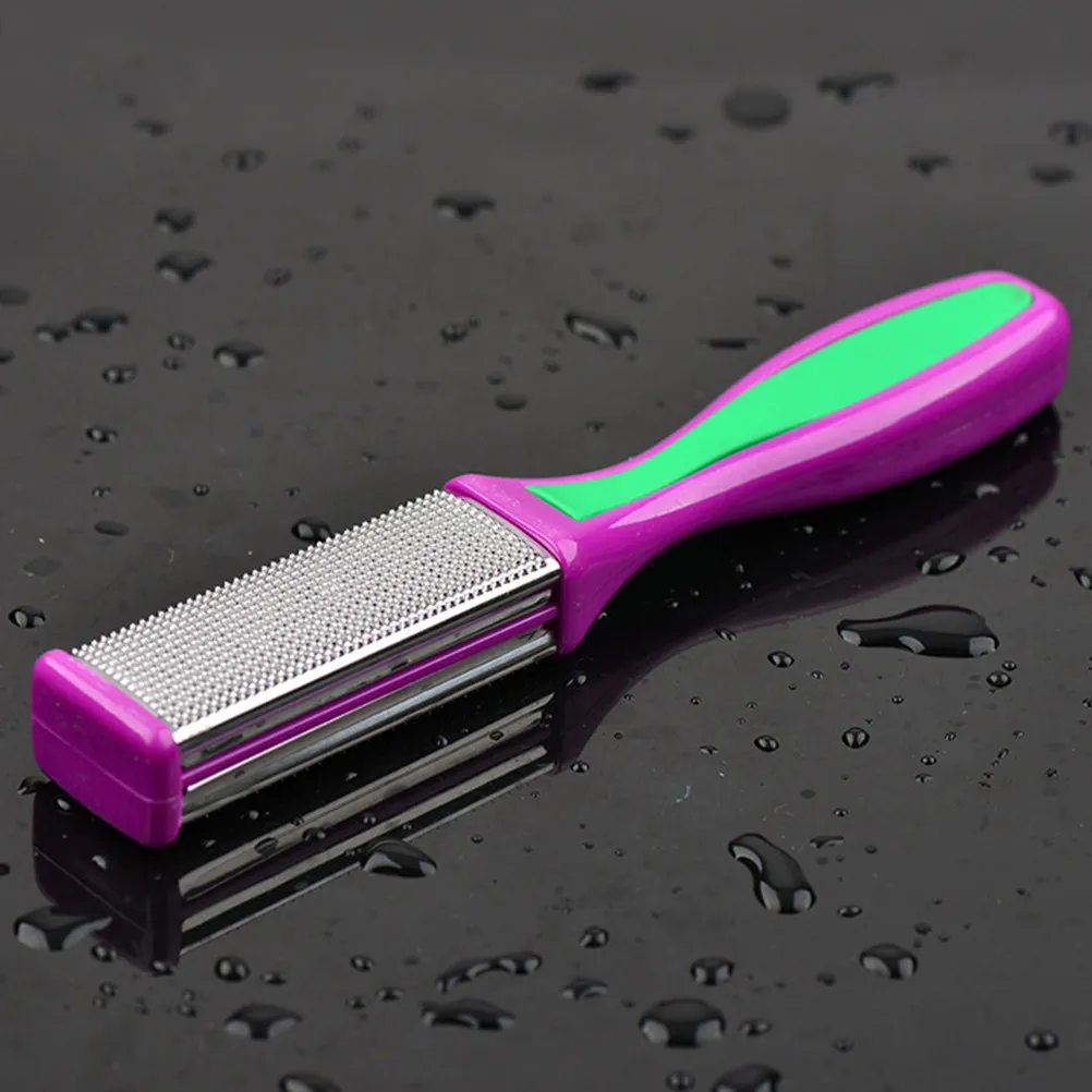 Dead Skin Remover Stainless Steel Foot Callus Remover Pedicure Scrubber Dual Sided Ergonomic Handle Exfoliates Hard Skin Smooth
Dead Skin Remover Stainless Steel Foot Callus Remover Pedicure Scrubber Dual Sided Ergonomic Handle Exfoliates Hard Skin Smooth