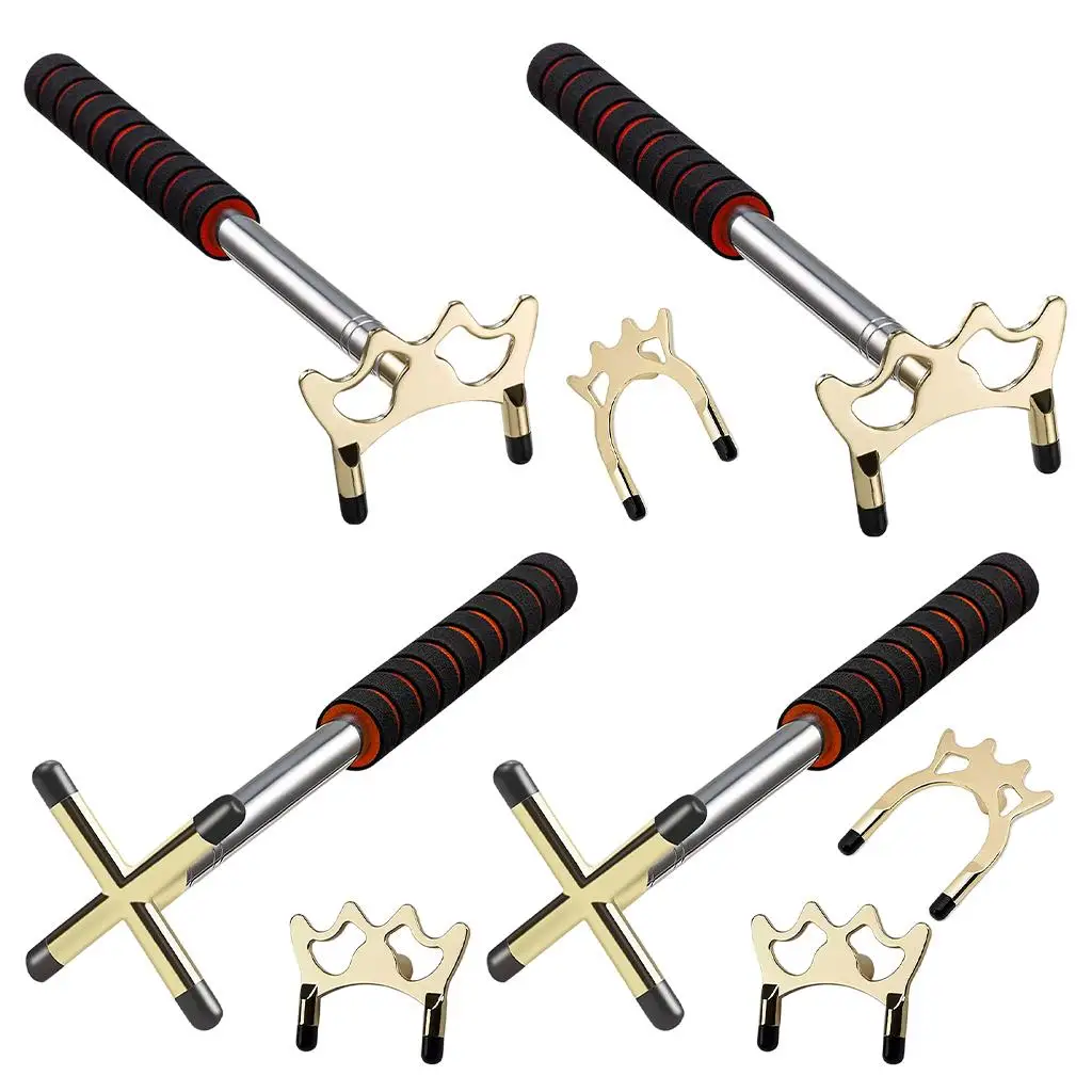 Billiards Pool Cue Bridge Stick with Brass Bridge Heads Stainless Steel for Pool
Billiards Pool Cue Bridge Stick with Brass Bridge Heads Stainless Steel for Pool