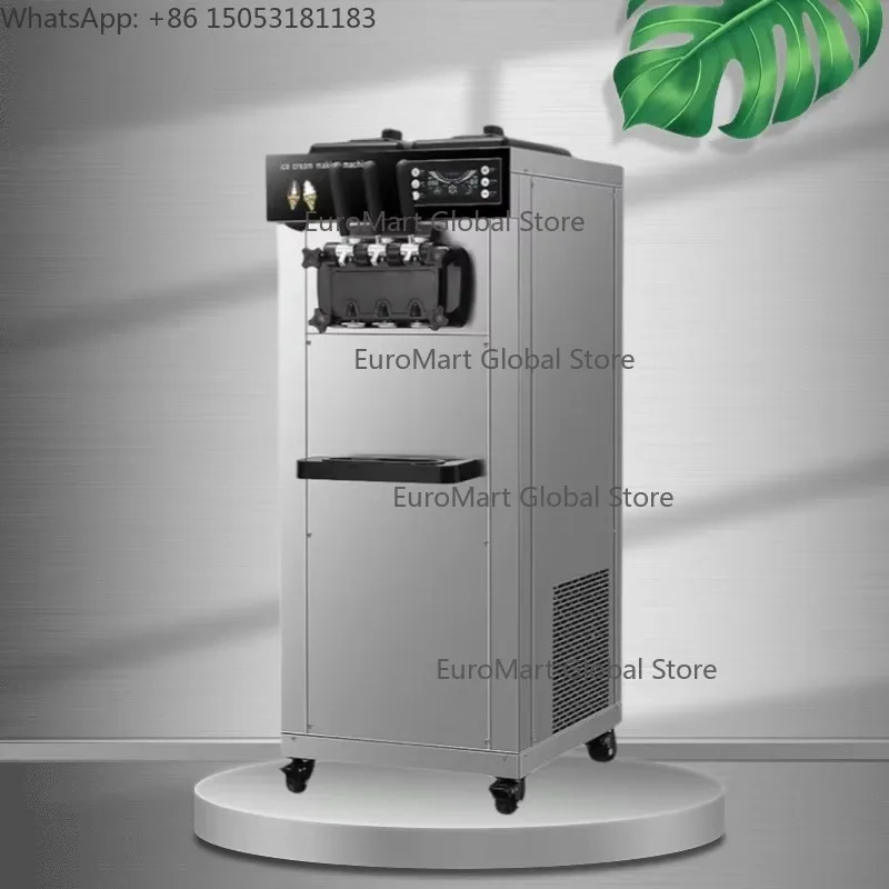 Icecream Factory Wholesale Table Top 3 Flavors Automatic Soft Serve Commercial Ice Cream Maker Machine
Icecream Factory Wholesale Table Top 3 Flavors Automatic Soft Serve Commercial Ice Cream Maker Machine