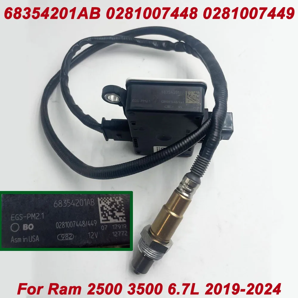 Совершенно новый OEM датчик твердых частиц датчик PM для Ram 2500 3500 2019-2024 6,7 л 68354201 АБ 0281007448 0281007449
Совершенно новый OEM датчик твердых частиц датчик PM для Ram 2500 3500 2019-2024 6,7 л 68354201 АБ 0281007448 0281007449