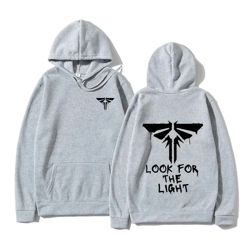 The Last of Us Look for The Light Firefly Pattern Hooded Sweatshirt Men's Women's Fashion Casual Long Sleeve Top Fashionable 
The Last of Us Look for The Light Firefly Pattern Hooded Sweatshirt Men's Women's Fashion Casual Long Sleeve Top Fashionable