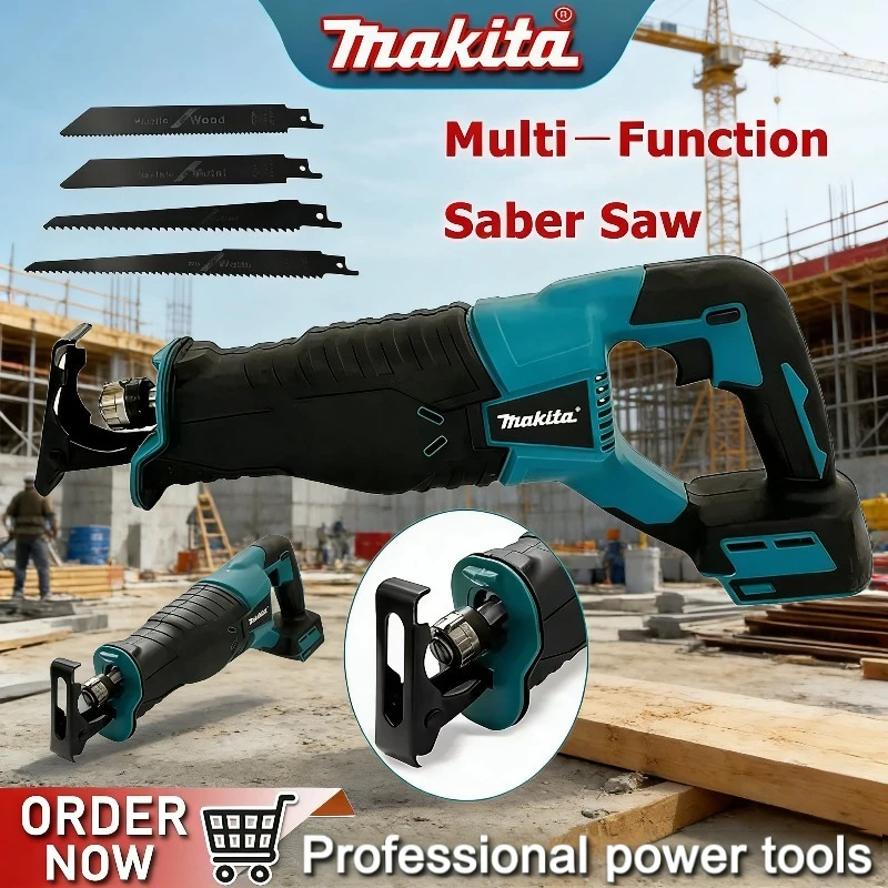 Makita Cordless Brushless Reciprocating Saw, Portable Power Tool For Makita 18v20v Battery
Makita Cordless Brushless Reciprocating Saw, Portable Power Tool For Makita 18v20v Battery