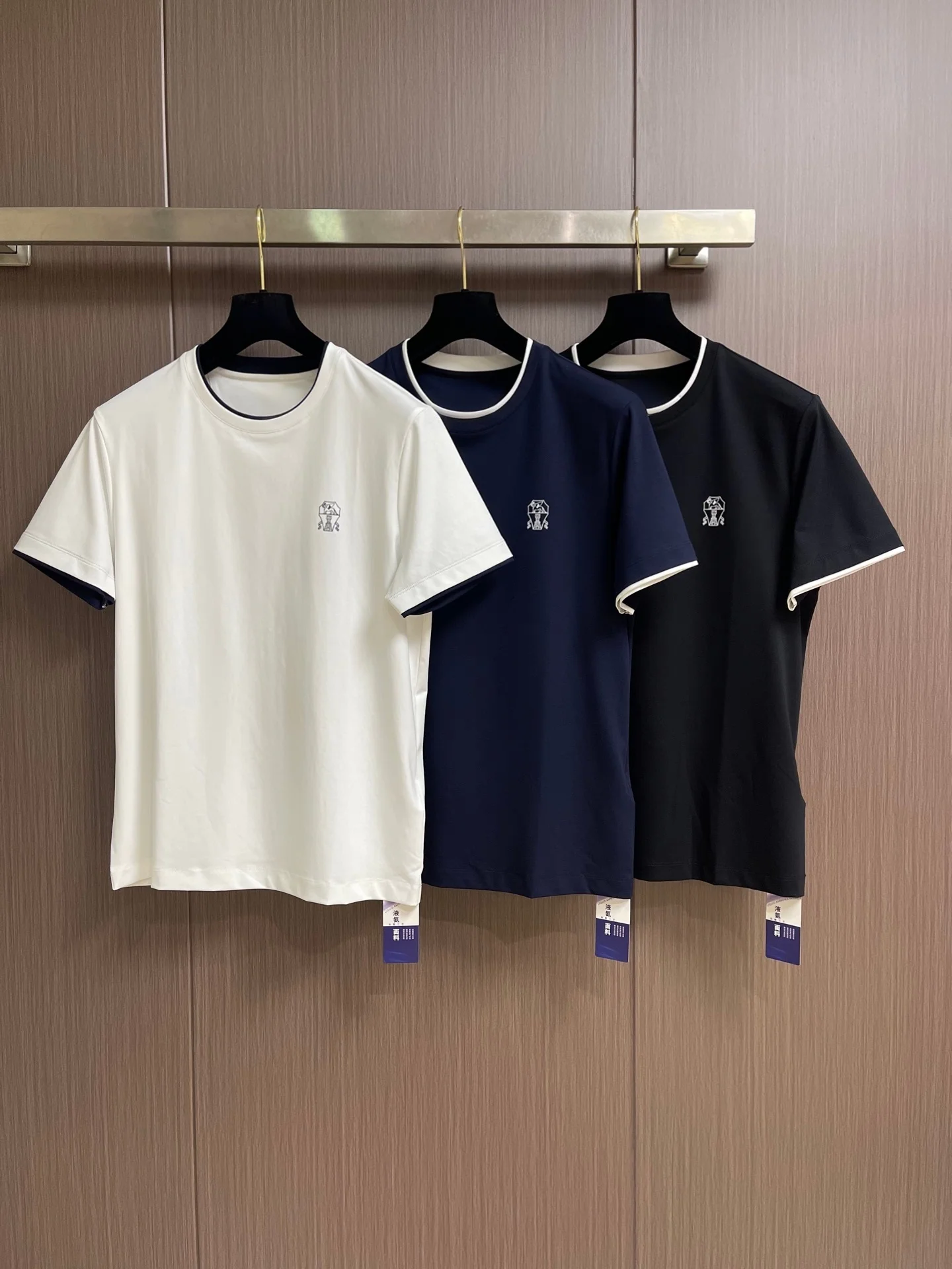 Italian Style Men's Cotton round Neck Short Sleeve T-shirt Embroidered Double Layer Collar Casual Versatile Fashionable New A...
Italian Style Men's Cotton round Neck Short Sleeve T-shirt Embroidered Double Layer Collar Casual Versatile Fashionable New A...